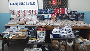 Kütahya’da kaçak tütün operasyonu
