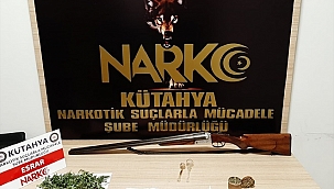 Kütahya’da uyuşturucu operasyonu
