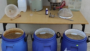 Muğla'da 226 litre sahte içki ele geçirildi