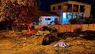 Önce Köpeğe,Sonr Duvara Çarpan Sürücüı Öldü