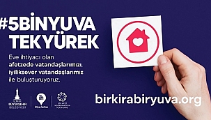Orta hasarlı evler için de kira yardımı toplanıyor
