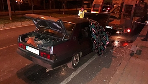 Otomobil tıra arkadan çarptı 1 kişi öldü