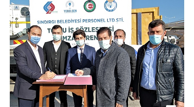 Sındırgı Belediye personeline toplu sözleşme müjdesi