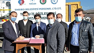 Sındırgı Belediye personeline toplu sözleşme müjdesi