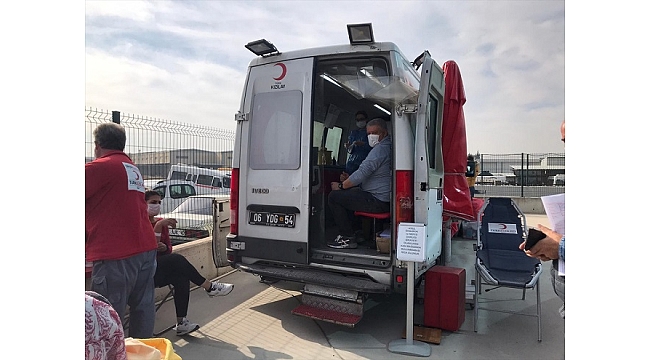 Tekstil firmasından, kan bağışı kampanyasına destek