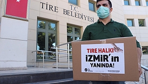 Tire Halkı Depremzelerin Yanında