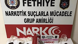 Yangın söndürme tüpüne uyuşturucu gizlediler