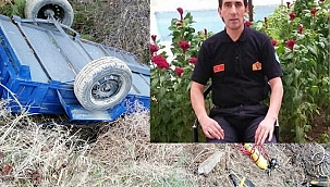 Yaralıyı kurtarmak isteyen itfaiye çavuşu kalp krizinden öldü