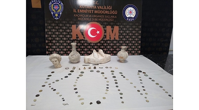 101 parça tarihi eser niteliğinde obje ele geçirildi