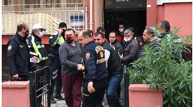 5 katlı apartmanın çatısından düşen genç ağır yaralandı