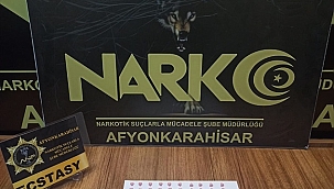 Afyonkarahisar'da uyuşturucu operasyonu