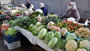 Aliağa Köy Pazarına ilgi büyük