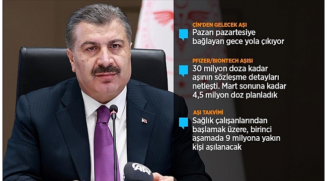 "Aşının etkili ve güvenilir olduğundan eminiz"