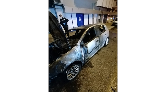 Aydın'da 3 aracın hasar gördüğü yangınla ilgili 3 gözaltı