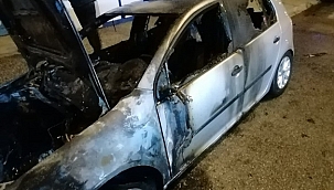 Aydın'da 3 aracın hasar gördüğü yangınla ilgili 3 gözaltı