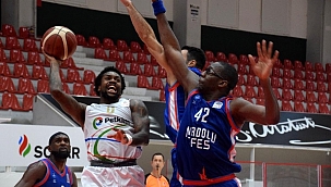 Basketbol Süper Ligi: Aliağa Petkim: 71- Anadolu Efes : 75