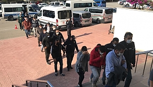 Bodrum'da çeşitli suçlardan aranan 15 kişi yakalandı