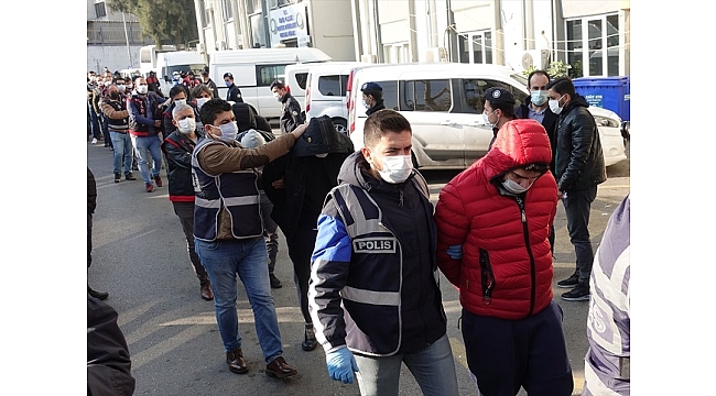 Çağrı Merkezi Operasyonu Sanıkları Adliyeye sevk edildi