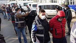 Çağrı Merkezi Operasyonu Sanıkları Adliyeye sevk edildi