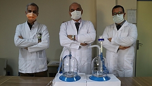 Doktorlar, Kovid-19 hastalarından bulaş riskini azaltan sistem geliştirdi