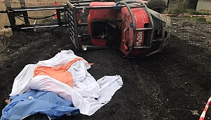 Forkliftin altında kalan işçi öldü