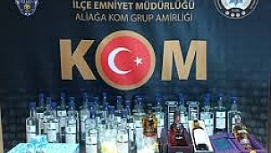 İzmir'de 22 litre etil alkol ele geçirildi
