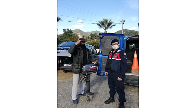 İzmir'de tekne motorunu çalan şüpheli tutuklandı