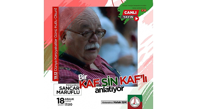 Karşıyaka’yı Sancar Maruflu anlatacak