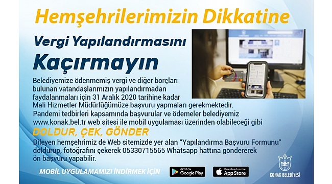 Konak’ta yapılandırmaya özel çözüm