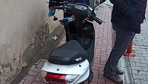 Kuryenin motosikletini çalan kişi tutuklandı
