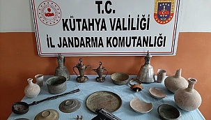 Kütahya'da tarihi eser kaçakçılığı operasyonu