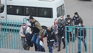 Kütahya'da tefecilik iddiasıyla 8 şüpheli yakalandı