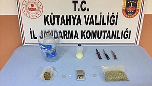 Kütahya'da uyuşturucu operasyonu 4 tutuklama
