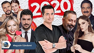 Magazin ve sanat camiasında 2020 Yılı böyle geçti!