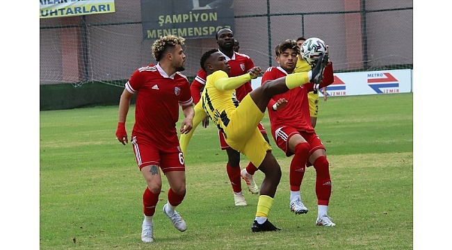 Menemenspor 3 puanı hanesine yazdırdı