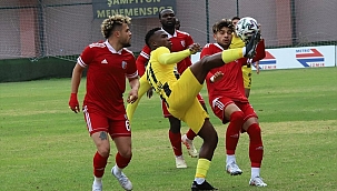 Menemenspor 3 puanı hanesine yazdırdı