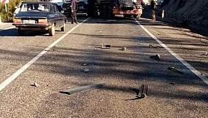 Muğla'da beton mikseri ile cip çarpıştı: 2 yaralı