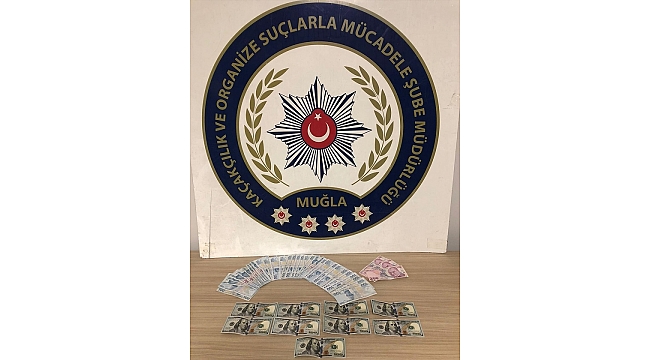 Muğla'da sahte para operasyonunda 3 zanlı yakalandı