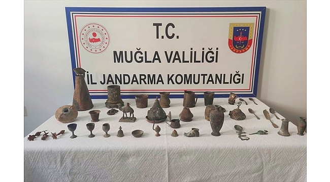 Muğla'da tarihi eser kaçakçılığı