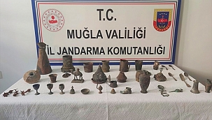 Muğla'da tarihi eser kaçakçılığı