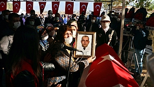 Şehit  polis memuru son yolculuğuna uğurlandı