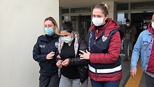 Tartıştığı eşini bıçaklayarak öldüren kadın tutuklandı