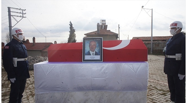 Tavşanlı'da Kıbrıs gazisi son yolculuğuna uğurlandı
