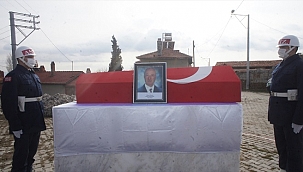 Tavşanlı'da Kıbrıs gazisi son yolculuğuna uğurlandı