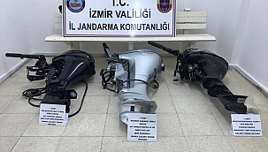 Teknelerden motor çaldığı belirlenen 4 şüpheli tutuklandı