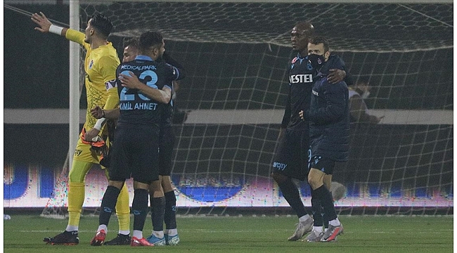 Trabzonspor 3 puanı tek golle aldı