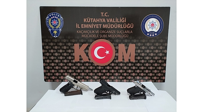 Yasa dışı silah ticareti operasyonunda 2 kişi yakalandı