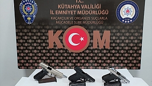 Yasa dışı silah ticareti operasyonunda 2 kişi yakalandı