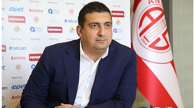 Antalyaspor Başkanı Ali Şafak Öztürk istifa etti