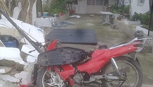 Aydın'da bahçe duvarına çarpan motosikletin sürücüsü öldü